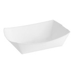 Southern Champion #50 1/2 lb. White Paper Food Tray - 1,000/Case Southern Champion #50 1/2 lb. White Paper Food Tray - 1,000/Case