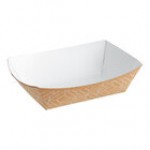 Southern Champion #50 1/2 lb. White Paper Food Tray - 1,000/Case Southern Champion #50 1/2 lb. White Paper Food Tray - 1,000/Case