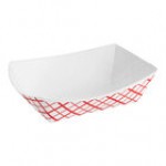 Southern Champion #50 1/2 lb. White Paper Food Tray - 1,000/Case Southern Champion #50 1/2 lb. White Paper Food Tray - 1,000/Case