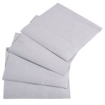 Hoffmaster 180318 Dove Gray Beverage / Cocktail Napkin - 1,000/Case