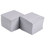 Hoffmaster 180318 Dove Gray Beverage / Cocktail Napkin - 1,000/Case
