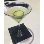 Hoffmaster 180318 Dove Gray Beverage / Cocktail Napkin - 1,000/Case
