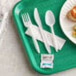 Choice White Medium Weight Wrapped Polypropylene Plastic Cutlery Pack with Napkin and Salt / Pepper Packets - 500/Case Choice White Medium Weight Wrapped Polypropylene Plastic Cutlery Pack with Napkin and Salt / Pepper Packets - 500/Case