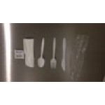 Choice White Medium Weight Wrapped Polypropylene Plastic Cutlery Pack with Napkin and Salt / Pepper Packets - 500/Case Choice White Medium Weight Wrapped Polypropylene Plastic Cutlery Pack with Napkin and Salt / Pepper Packets - 500/Case