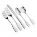 Acopa Triumph 18/8 Stainless Steel Extra Heavy Weight Flatware 5 Piece Set - Sample Acopa Triumph 18/8 Stainless Steel Extra Heavy Weight Flatware 5 Piece Set - Sample