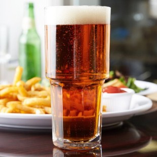 Libbey Gibraltar 16 oz. Stackable Cooler Glass - Sample