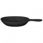 RAK Porcelain Chef's Fusion 5 oz. Sand White Porcelain Frying Pan - 12/Case