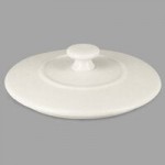 RAK Porcelain Chef's Fusion 5 oz. Sand White Porcelain Frying Pan - 12/Case