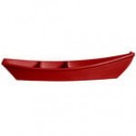 G.E.T. Enterprises BT320BR Bugambilia 3.6 Qt. Classic Textured Finish Brick Resin-Coated Aluminum Deep Boat with Dividers