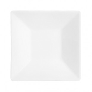 Varick A La Carte from Steelite International 0.5 oz. Bright White Square Sauce Dish - 12/Case