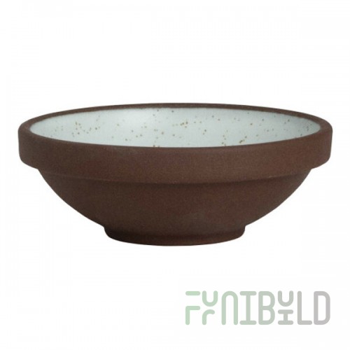 Maham Studio Spice from Steelite International 1.75 oz. Round Sea Salt Stoneware Ramekin - 12/Case