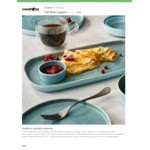 Creations Cali from Steelite International 2 oz. Blue Lagoon Melamine Round Ramekin / Sauce Dish - 24/Case