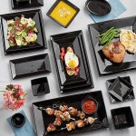 Acopa 5 oz. Glossy Black Fluted Stoneware Ramekin - 48/Case