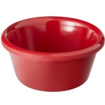 Acopa 6 oz. Red Smooth Melamine Ramekin - 12/Case