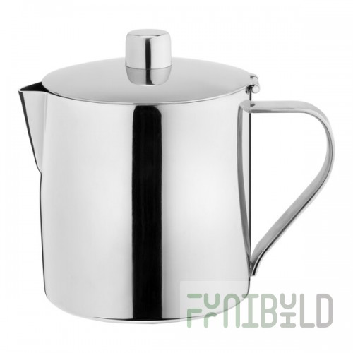 WNK by Steelite International Kent 21.5 oz. Stainless Steel Teapot 5368S516