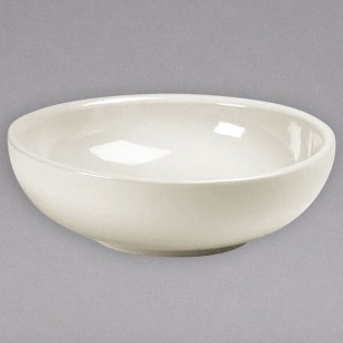 Hall China from Steelite International HL20480AWHA Ivory (American White) 54 oz. Salad / Pasta / Rice Bowl - 12/Case Hall China from Steelite International HL20480AWHA Ivory (American White) 54 oz. Salad / Pasta / Rice Bowl - 12/Case