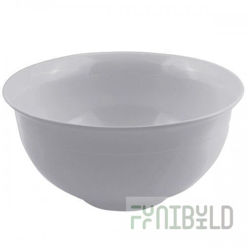 Bon Chef 9131 16 Qt. Pewter-Glo Cast Aluminum Tulip Bowl