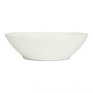 10 Strawberry Street Matte Wave 103 oz. Round White Stoneware Serving Bowl - 4/Case 10 Strawberry Street Matte Wave 103 oz. Round White Stoneware Serving Bowl - 4/Case