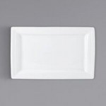 Tuxton FPD-113 Pacifica 53 oz. Bright White Embossed China Pasta Bowl - 12/Case