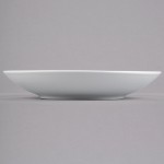 Tuxton FPD-113 Pacifica 53 oz. Bright White Embossed China Pasta Bowl - 12/Case