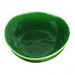 Elite Global Solutions Maya 17 oz. Green Reactive Glaze Irregular Round Melamine Bowl - 6/Case Elite Global Solutions Maya 17 oz. Green Reactive Glaze Irregular Round Melamine Bowl - 6/Case