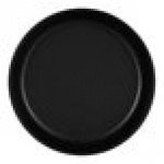 Cal-Mil Oslo 34 oz. Black Round Melamine Coupe Bowl