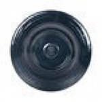 Elite Global Solutions DB651GM Durango 10 oz. Abyss & Lapis Round Two-Tone Melamine Bowl - 6/Case