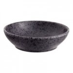 Acopa Cavern 8 oz. Dark Gray Round Melamine Bowl - 12/Case Acopa Cavern 8 oz. Dark Gray Round Melamine Bowl - 12/Case