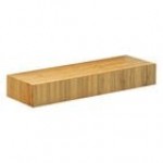 Cal-Mil 166-3-60 Bamboo Rectangular Plate Riser - 20