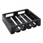 American Metalcraft Upton Collection 3-Piece Espresso Wood Arch Riser Set