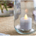 Acopa 16 oz. Mason Candle Holder with Gold Lid - 12/Pack Acopa 16 oz. Mason Candle Holder with Gold Lid - 12/Pack