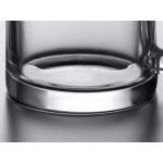 Acopa 12 oz. Customizable Clear Glass Coffee Mug - 12/Case