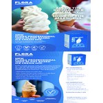 Flora Professional Dairy-Free Vegan Soft Serve Ice Cream Mix 10 Liter