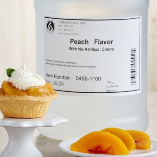 LorAnn Oils No Color Added Peach Super Strength Flavor 1 Gallon LorAnn Oils No Color Added Peach Super Strength Flavor 1 Gallon