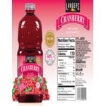 Langers Cranberry Juice 64 fl. oz. - 8/Case Langers Cranberry Juice 64 fl. oz. - 8/Case