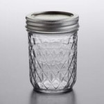 Ball 66000ZFP 16 oz. Pint Wide Mouth Glass Canning Jar with Silver Metal Lid and Band - 12/Case Ball 66000ZFP 16 oz. Pint Wide Mouth Glass Canning Jar with Silver Metal Lid and Band - 12/Case