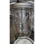 Ball 66000ZFP 16 oz. Pint Wide Mouth Glass Canning Jar with Silver Metal Lid and Band - 12/Case Ball 66000ZFP 16 oz. Pint Wide Mouth Glass Canning Jar with Silver Metal Lid and Band - 12/Case