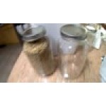 Ball 66000ZFP 16 oz. Pint Wide Mouth Glass Canning Jar with Silver Metal Lid and Band - 12/Case Ball 66000ZFP 16 oz. Pint Wide Mouth Glass Canning Jar with Silver Metal Lid and Band - 12/Case
