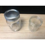 Ball 66000ZFP 16 oz. Pint Wide Mouth Glass Canning Jar with Silver Metal Lid and Band - 12/Case Ball 66000ZFP 16 oz. Pint Wide Mouth Glass Canning Jar with Silver Metal Lid and Band - 12/Case