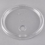 Cambro 1.7 Qt. White Insulated ColdFest Condiment Dispenser Kit with Fixed Nozzle Pump and Cover