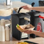 ServSense 1.5 Gallon Plastic Mayonnaise Pouch Dispenser with 16 mm Fitment