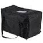 Intedge Insulated Food Carrier, Black Nylon, 22