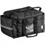 Intedge Insulated Food Carrier, Black Nylon, 22