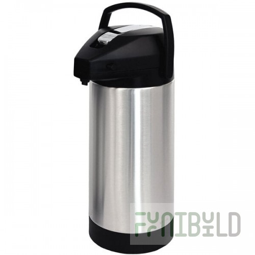 Fetco D063 3.8 Liter Stainless Steel Lined Airpot with Lever