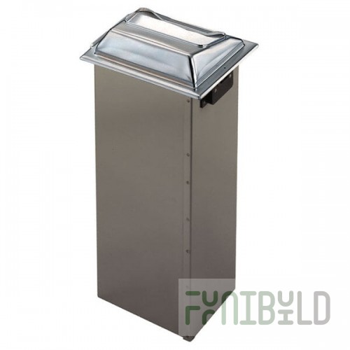 San Jamar H2001SS In-Counter Fullfold Napkin Dispenser - Stainless Steel