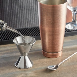 American Metalcraft J205 1 oz. & 2 oz. Stainless Steel Jigger American Metalcraft J205 1 oz. & 2 oz. Stainless Steel Jigger