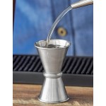 Acopa 0.5 oz. & 0.75 oz. Stainless Steel Japanese Jigger