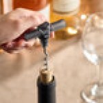 Franmara Translucent Smoke Customizable Plastic Pocket Corkscrew 3008-02