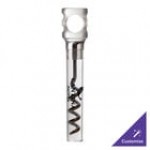 Franmara Translucent Smoke Customizable Plastic Pocket Corkscrew 3008-02