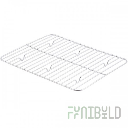 Bon Chef 60013G Stainless Steel Grill for Cucina Small Food Pan - 10 7/8